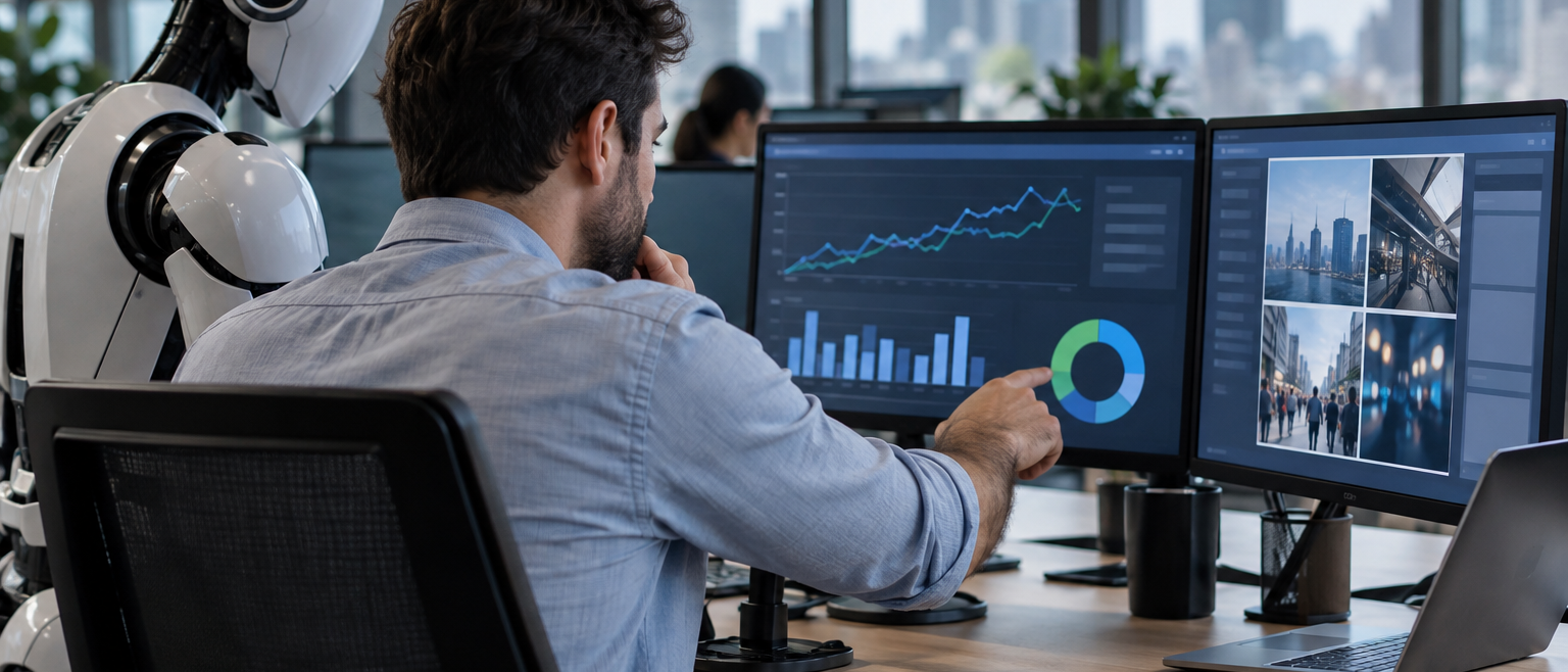 Compra de mídia B2B com IA corta custos ou muda as taxas?